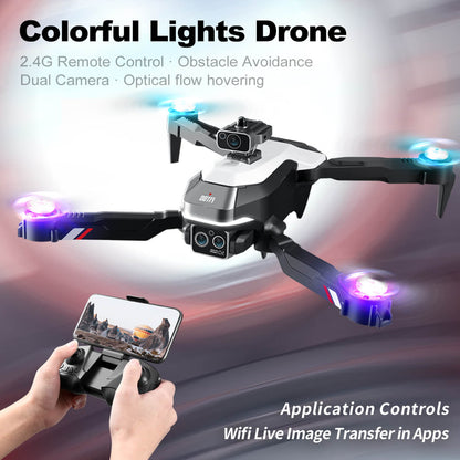 4D-M2 Obstacle Avoidance Drone With Colored Lights