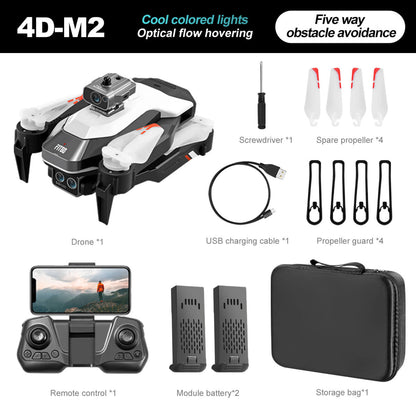 4D-M2 Obstacle Avoidance Drone With Colored Lights