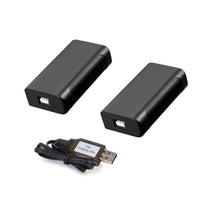 4D-S3 RC Boat Battery Set (includes 2 battery and 1 charging cable)