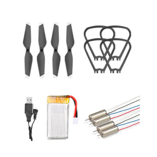 4D-V23 Drone Accessories Optional (spare battery + charging cable / spare propeller + protective cover / motors)