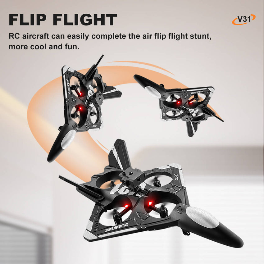 4D-V31 RC Airplane with Obstacle Avoidance