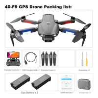 4D-F9 GPS Brushless Drone with HD Camera