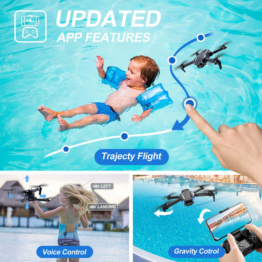 4D-V22 Mini Drone with HD Dual Camera