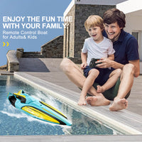 4D-S1 Remote Control Boat (Yellow) with 2 Batteries