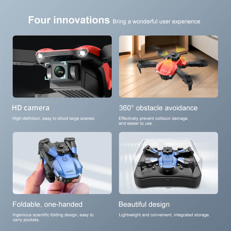 4D-V26 obstacle avoidance drone with HD camera, mini foldable