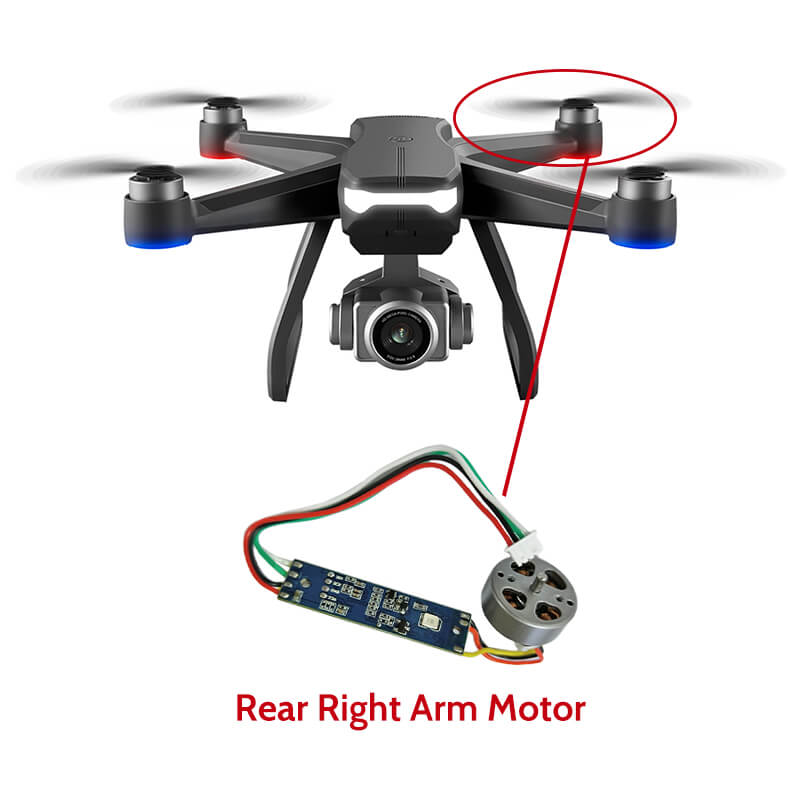 4D-F11 GPS Drone Motor Engines