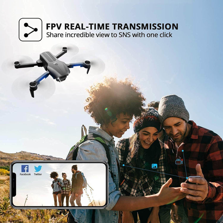 4D-F9 GPS Brushless Drone with HD Camera