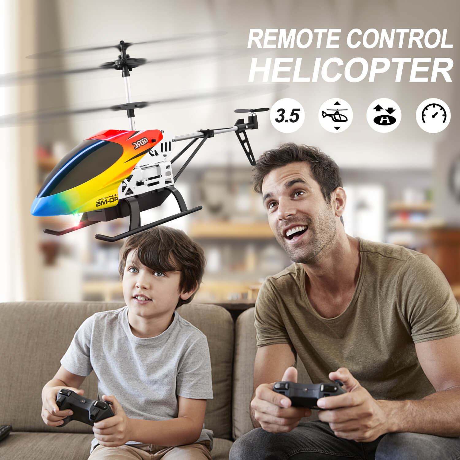 Remote control store helicopter for boys