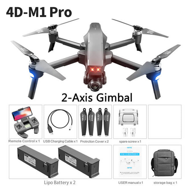 4D-M1 Professional GPS Drone with 4K Camera