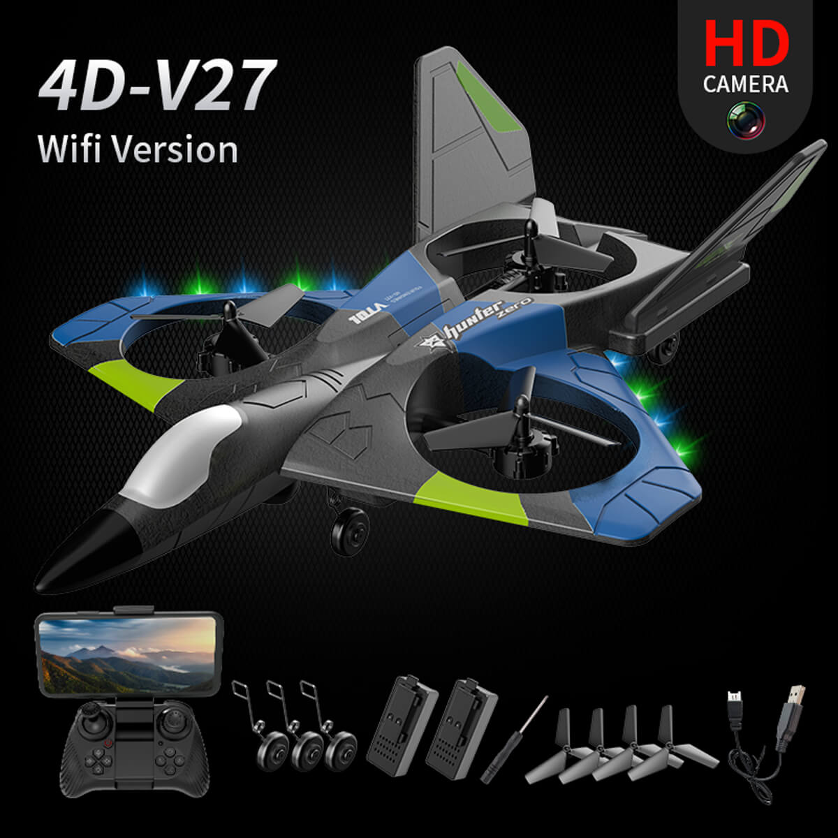 Wifi rc hot sale plane