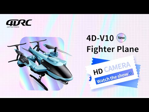 4D-V10 RC Helicopter with HD Camera