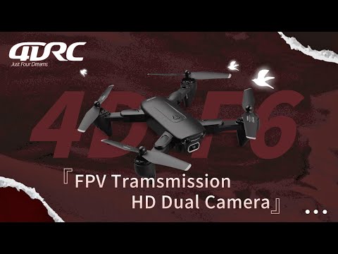 4DRC 4D-F6 Foldable Drone with1080P HD Wifi Camera